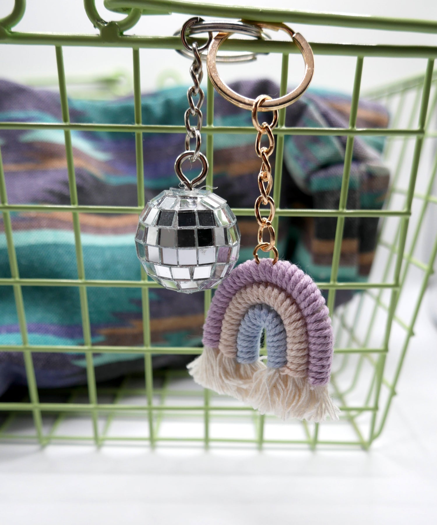 Mesmerizing Disco Ball Keychain and Bag Charm