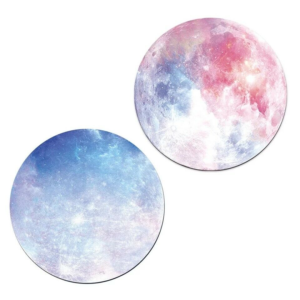 Round Gaming Mouse Pad for PC, Laptop, and Notebook - Non-Slip Mice Mat