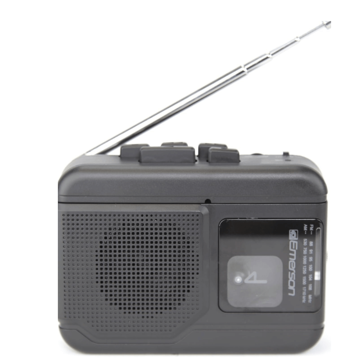Emerson Portable Cassette Player with Bluetooth Out and Built-In Microphone