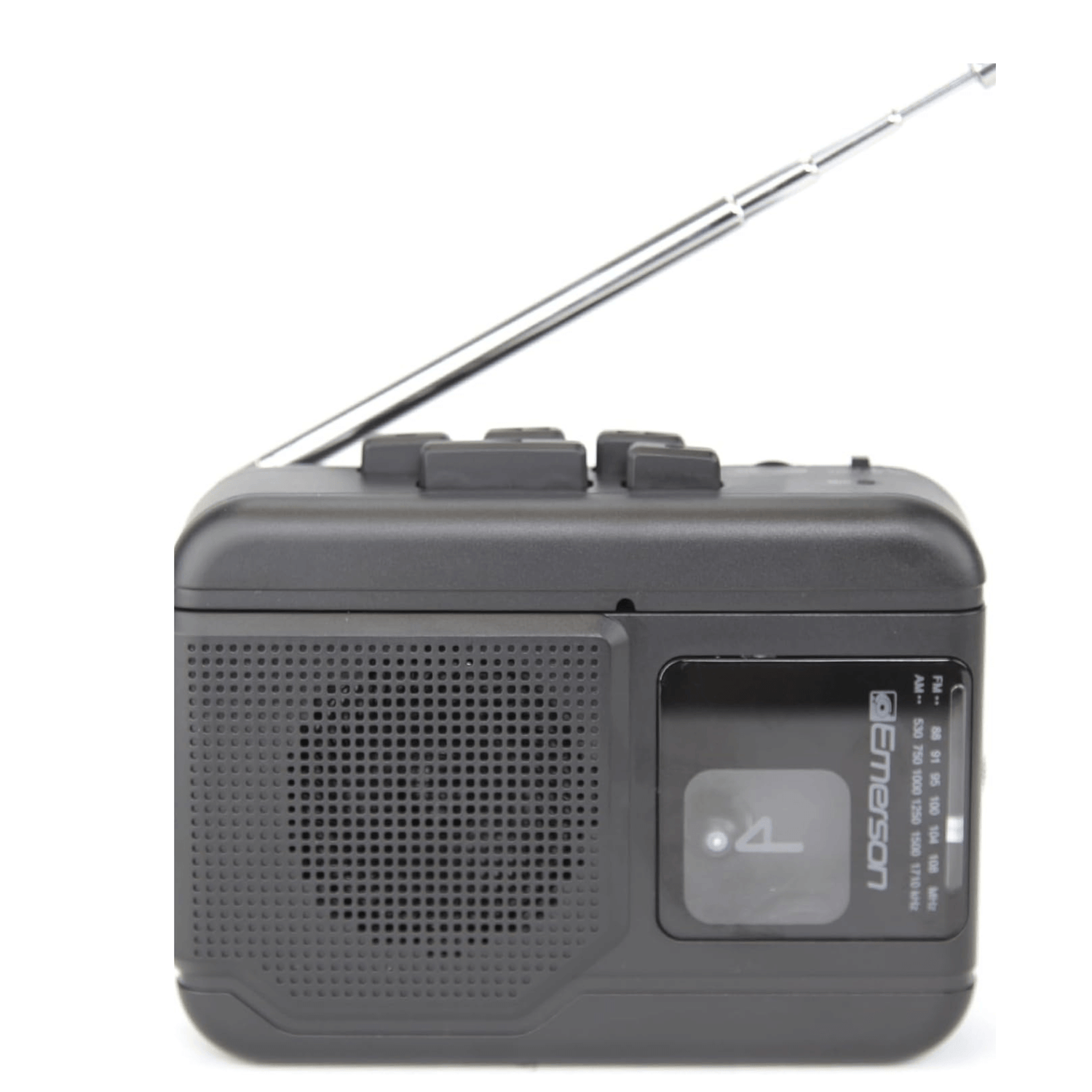 Emerson Portable Cassette Player with Bluetooth Out and Built-In Microphone