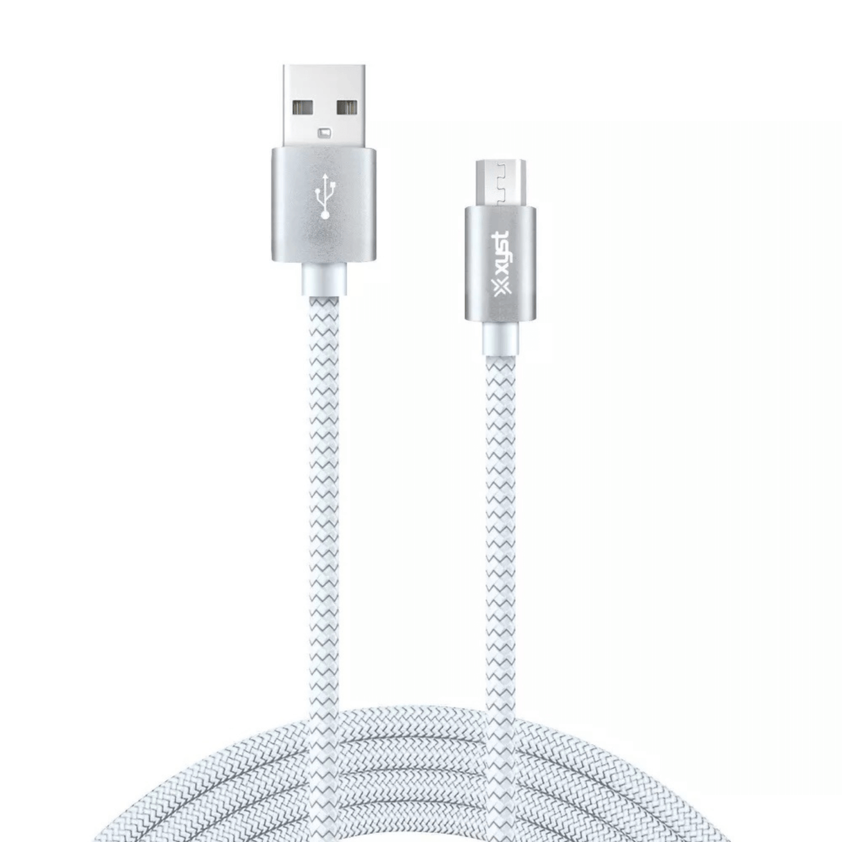 Xyst Charge and Sync USB to Micro USB Braided Cable 10Ft