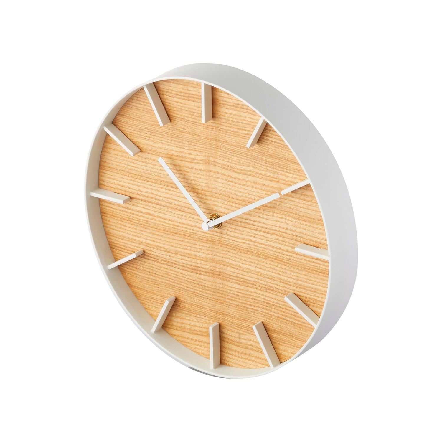 Wall Clock - Steel + Wood