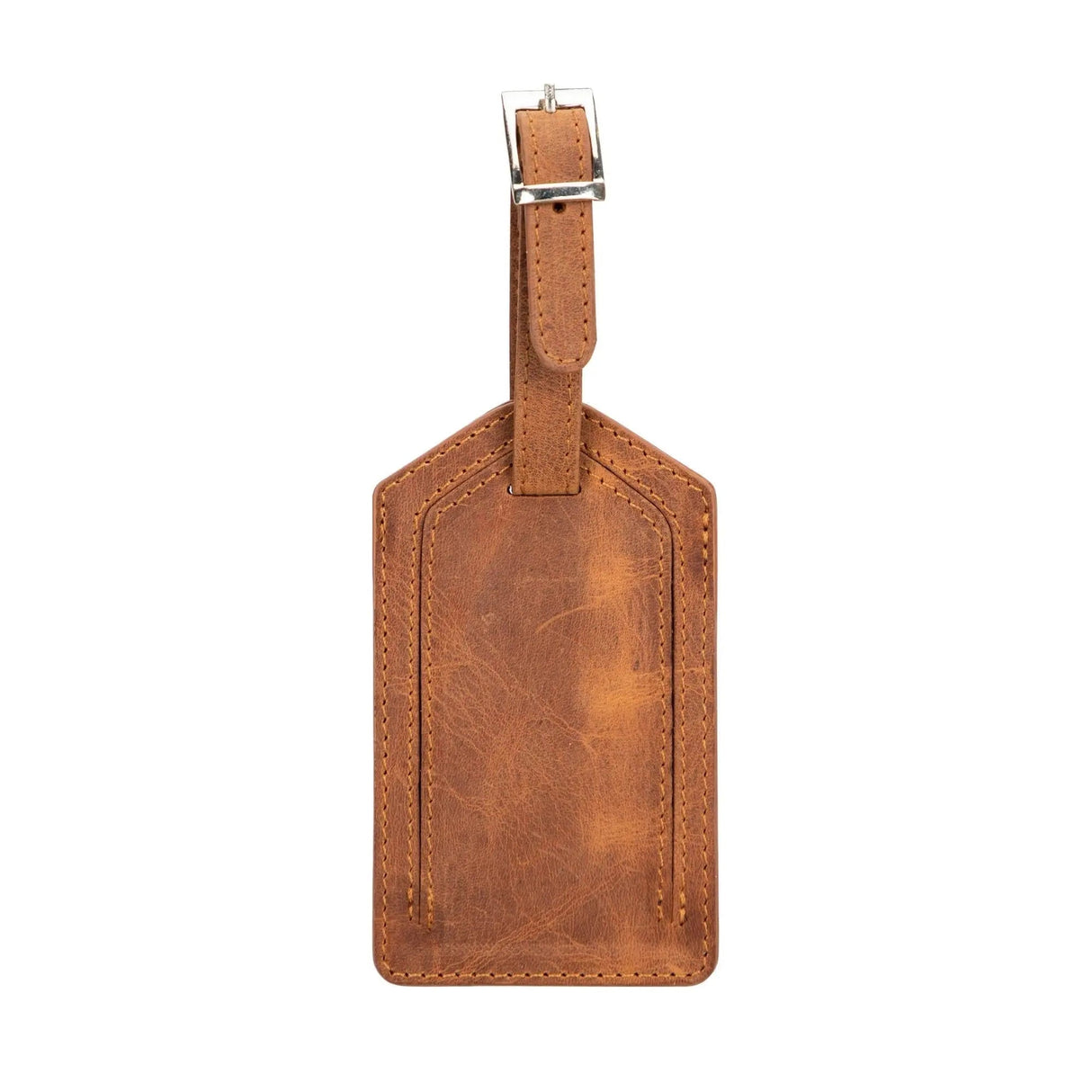 Estes Genuine Leather Luggage Tag with AirTag Slot
