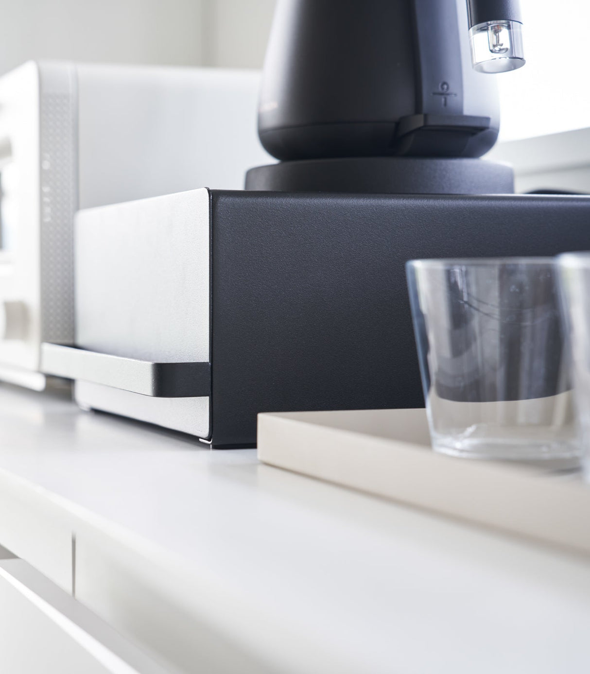 Countertop Rack with Drawer - Steel