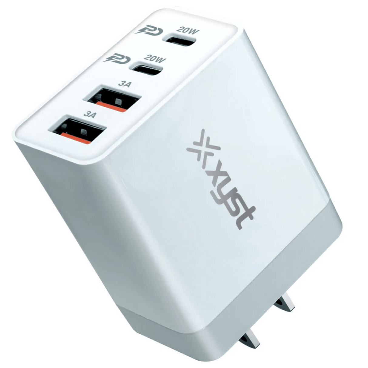 Xyst 35-Watt 4-Port USB-A and USB-C Wall Charger