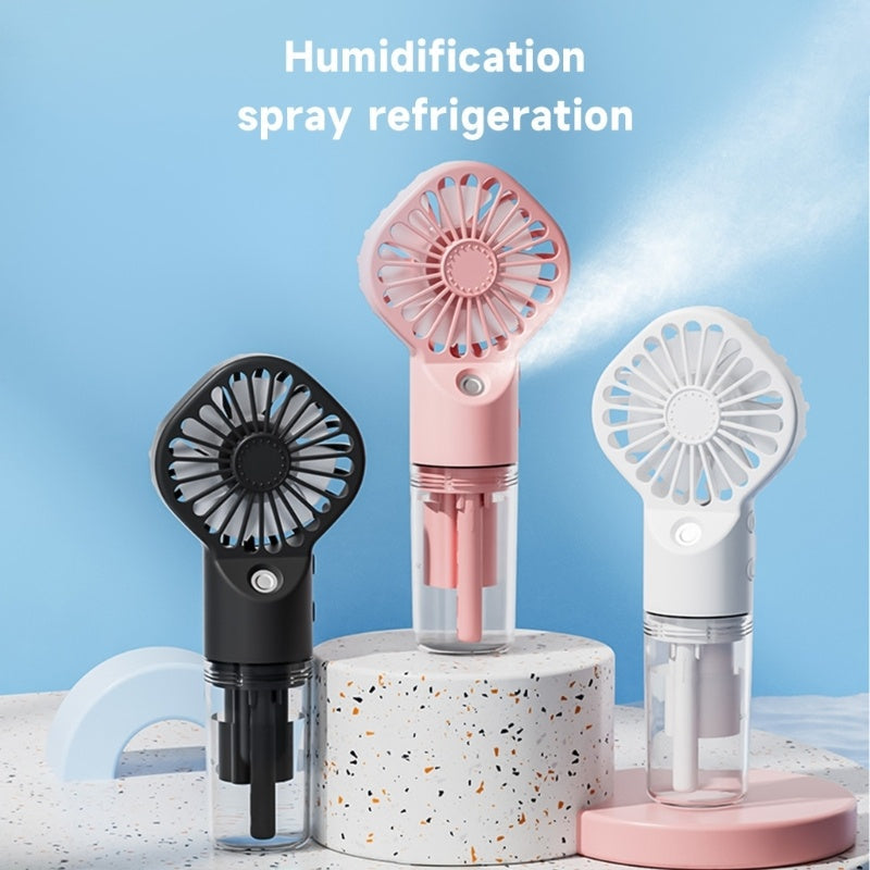 Portable USB Mist Fan - Strong Power and Humidification
