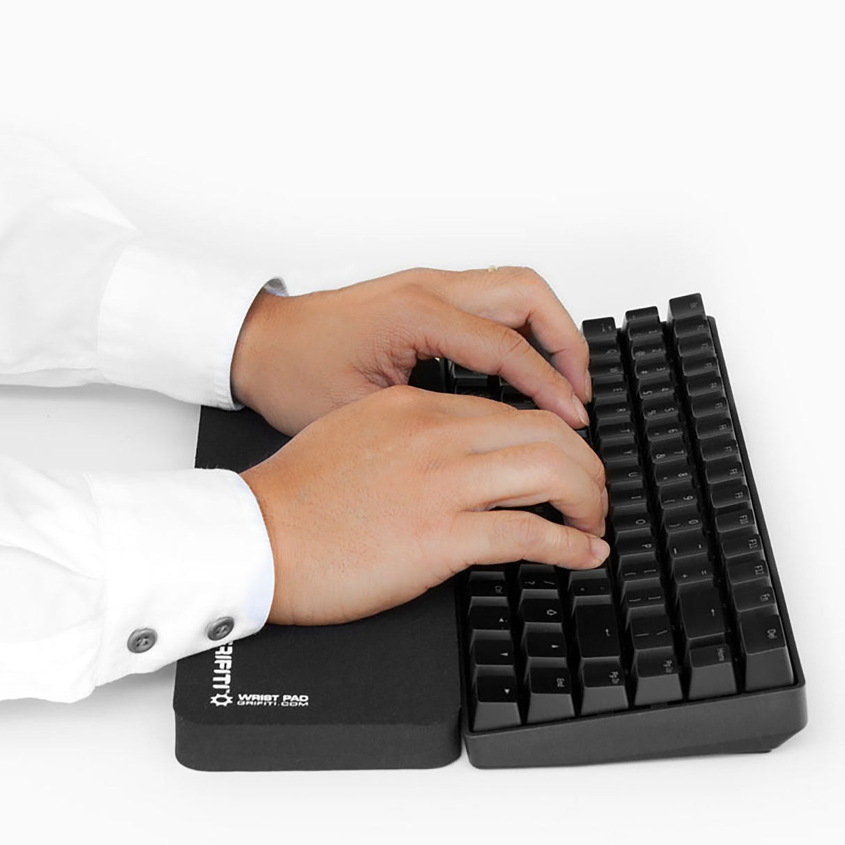 Grifiti Fat Wrist Pad 12 Inch Wrist Rest For Tenkeyless Mechanical Keyboards