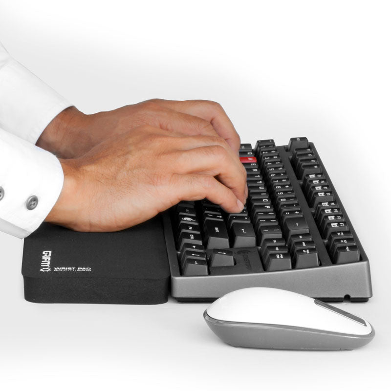 Grifiti Fat Wrist Pad 14 Inch Wrist Rest for Tenkeyless or TKL Mechanical Keyboards