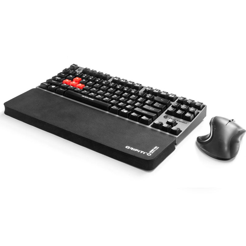 Grifiti Fat Wrist Pad 14 Inch Wrist Rest for Tenkeyless or TKL Mechanical Keyboards