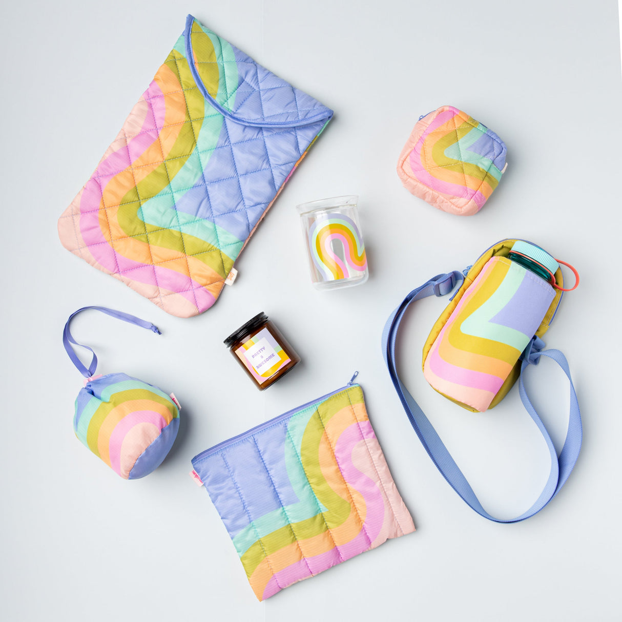 Candle Jar w/Lid Amber - Delightful