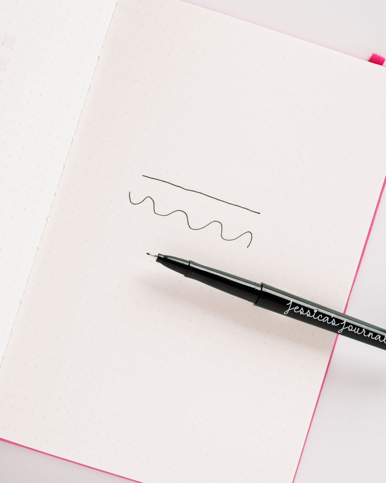 Fineliner Black Marker Pens