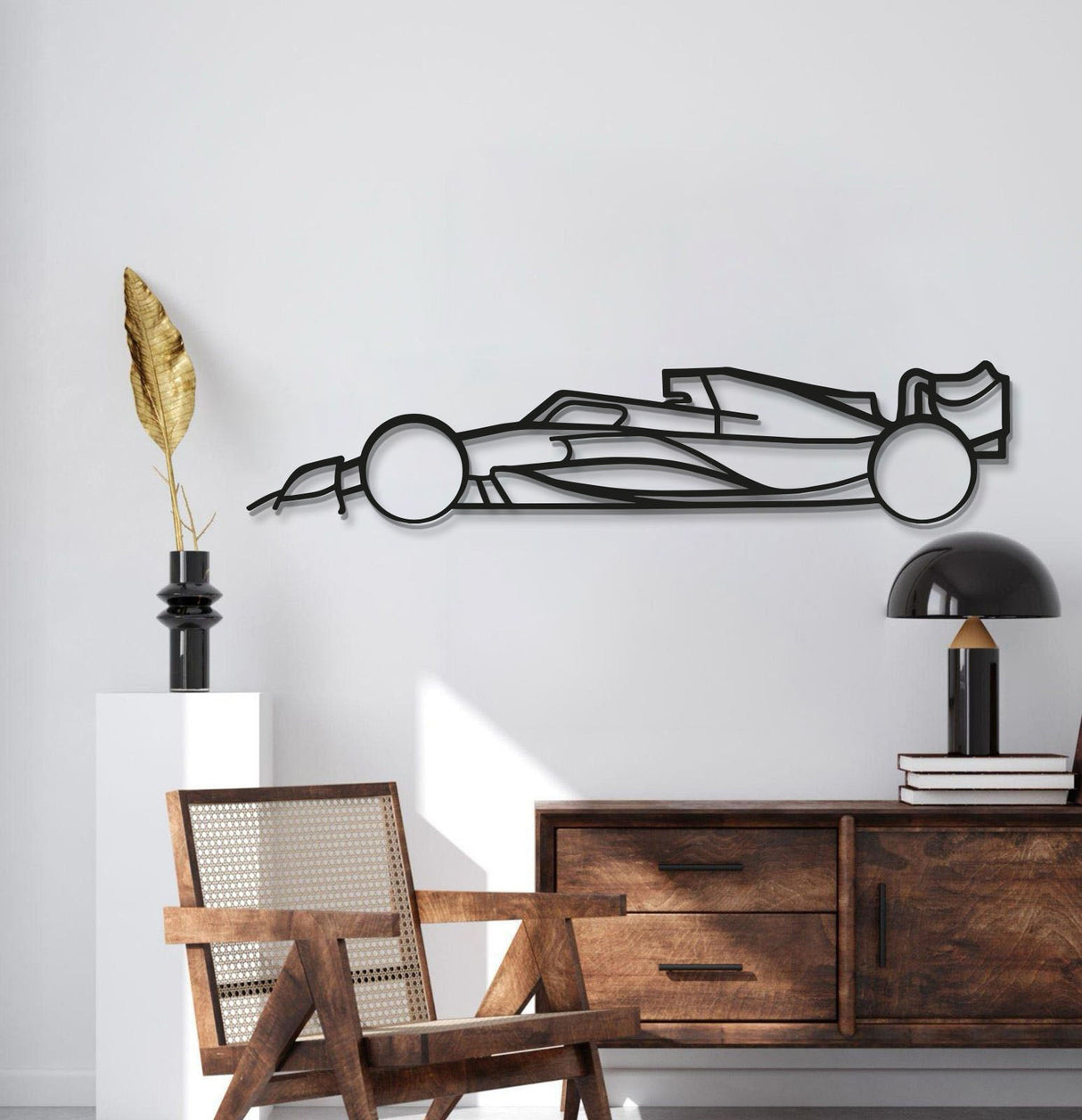 Formula 1 2022 Metal Car Wall Art- MT0978