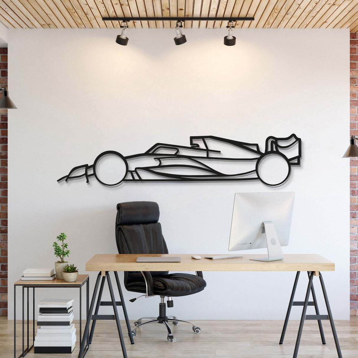 Formula 1 2022 Metal Car Wall Art- MT0978