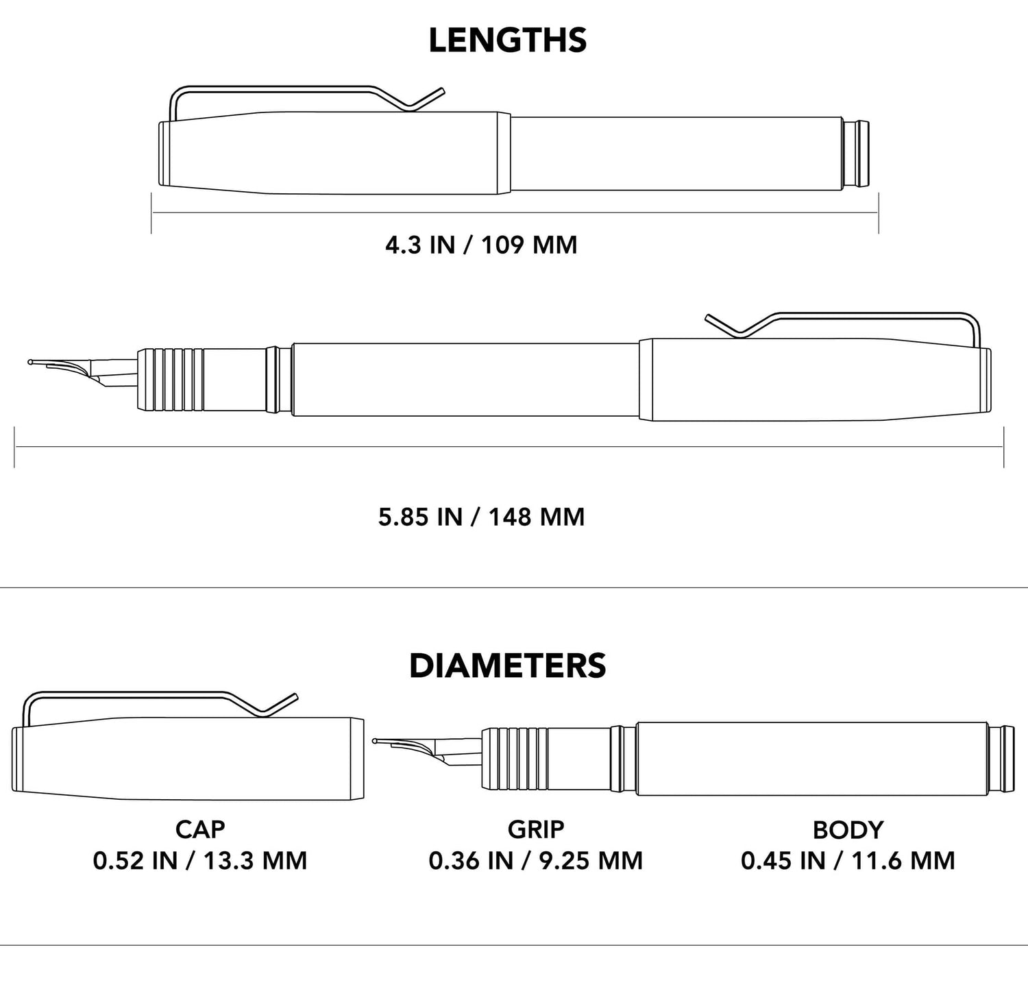 Fountain EDC Pen