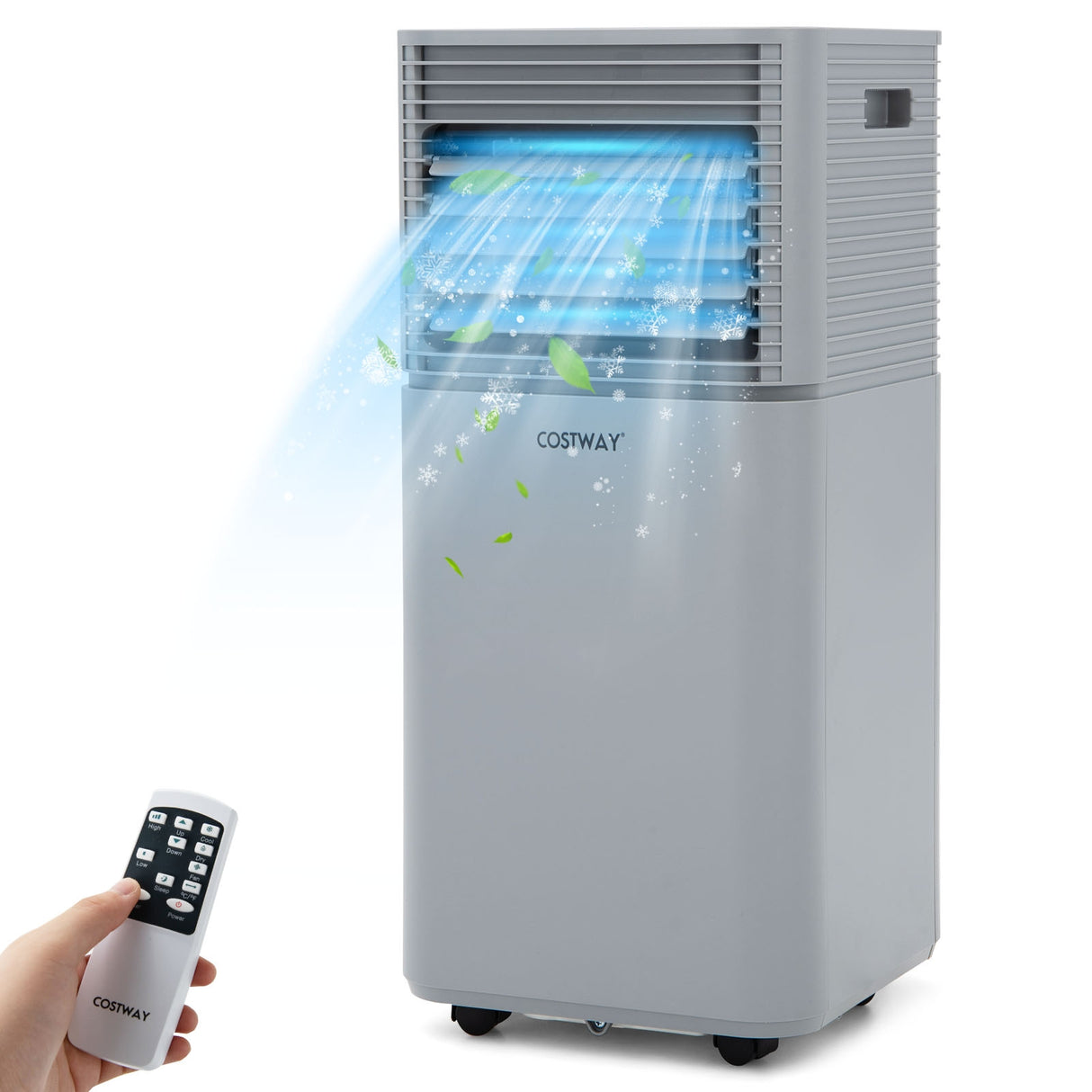 8000 BTU 3-in-1 Air Cooler with Dehumidifier and Fan Mode