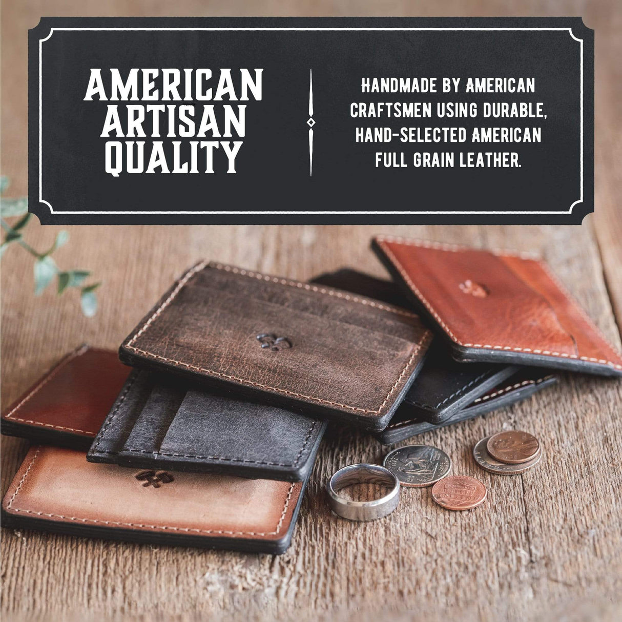 Full Grain Leather Keychain