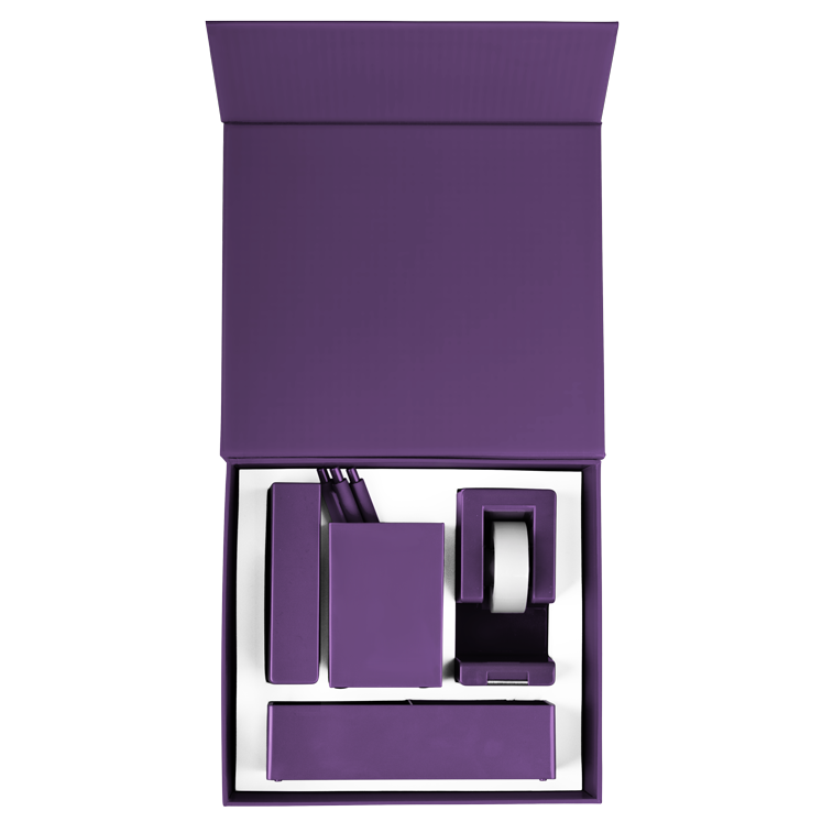 Purple Desk Set