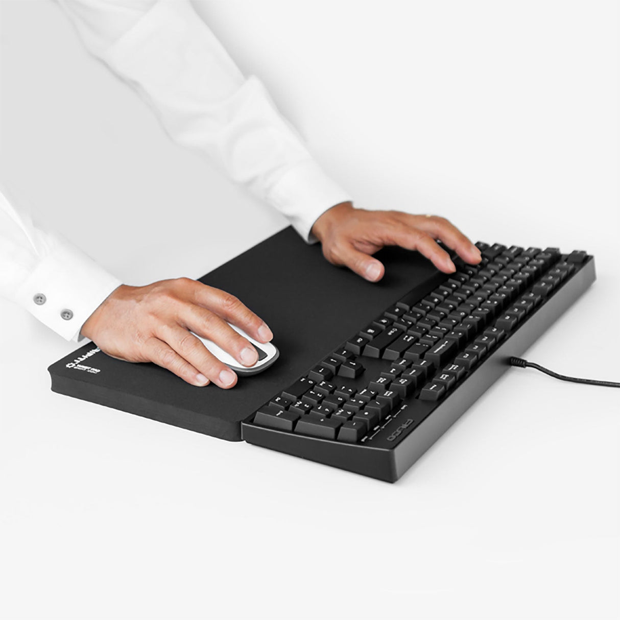 Grifiti Fat Wrist Pad 17 x 8 Super Wide Wrist Rest for Standard Mechanical Keyboards and Mice