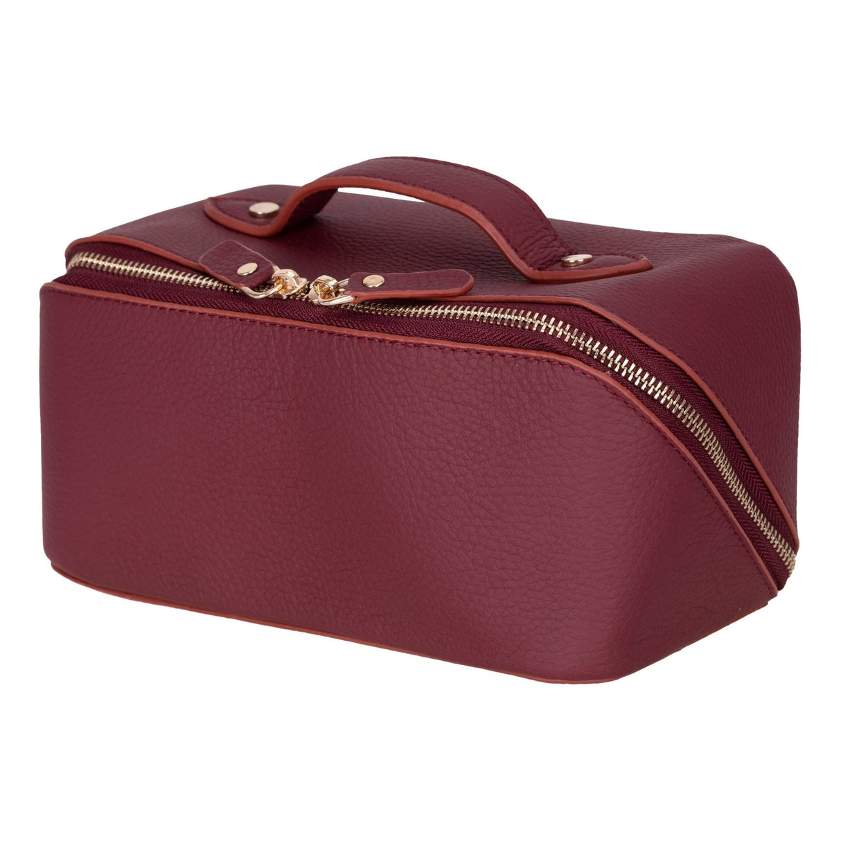 Haines Leather Cosmetic Bag – Stylish & Durable Makeup Bag for Travel