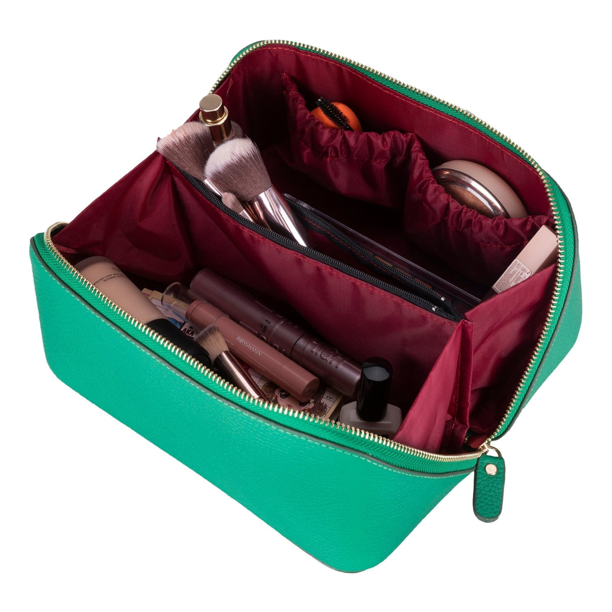 Haines Leather Cosmetic Bag – Stylish & Durable Makeup Bag for Travel