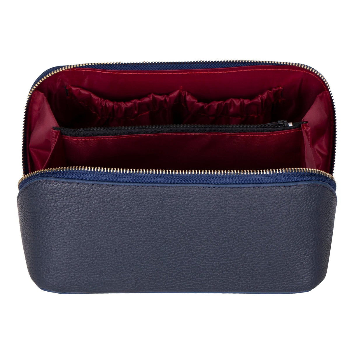 Haines Leather Cosmetic Bag – Stylish & Durable Makeup Bag for Travel