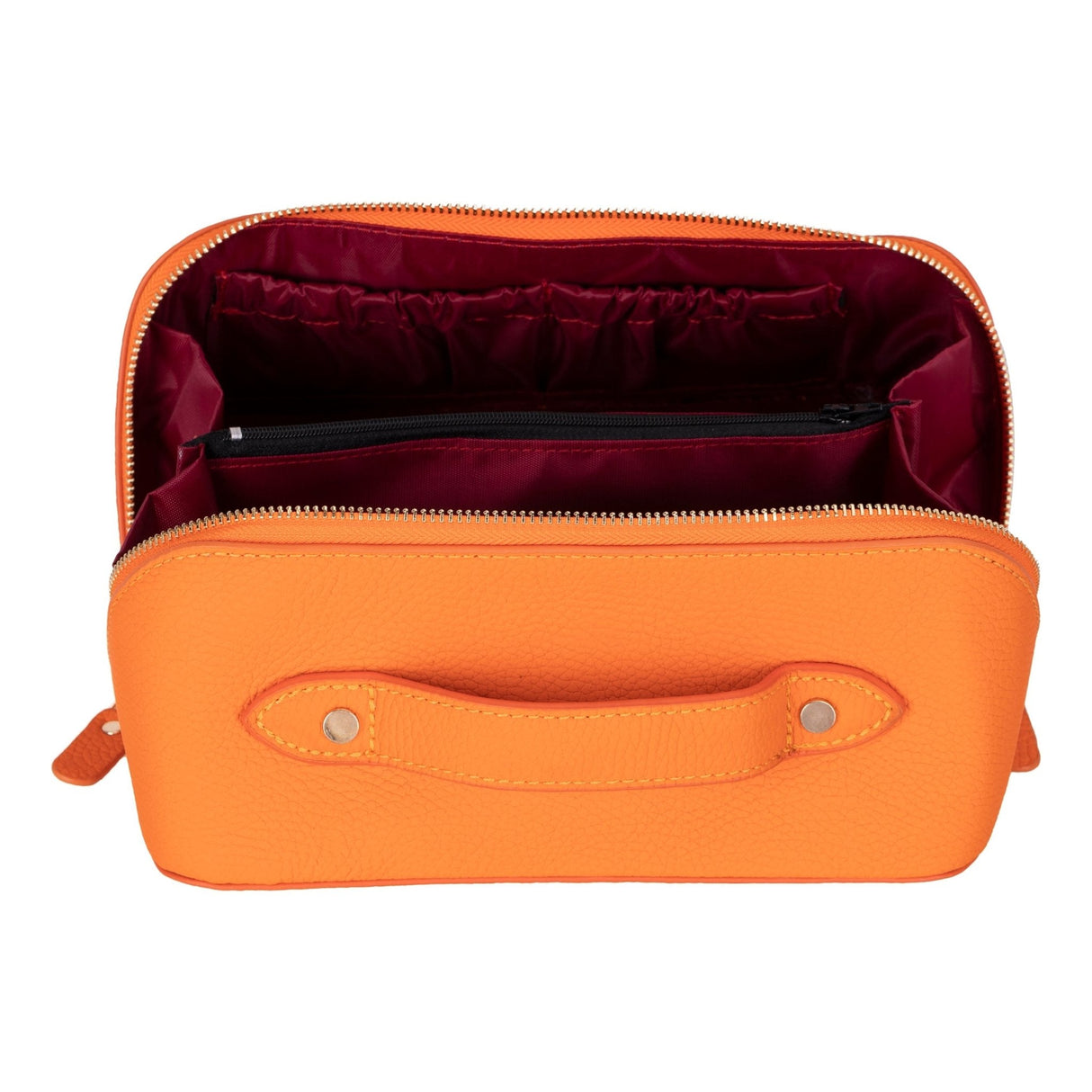 Haines Leather Cosmetic Bag – Stylish & Durable Makeup Bag for Travel