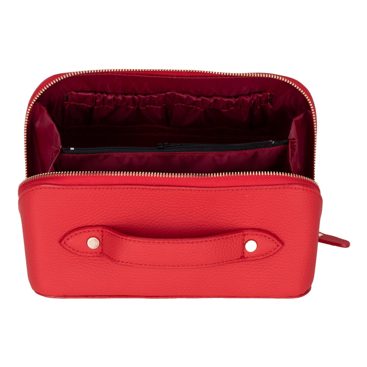 Haines Leather Cosmetic Bag – Stylish & Durable Makeup Bag for Travel
