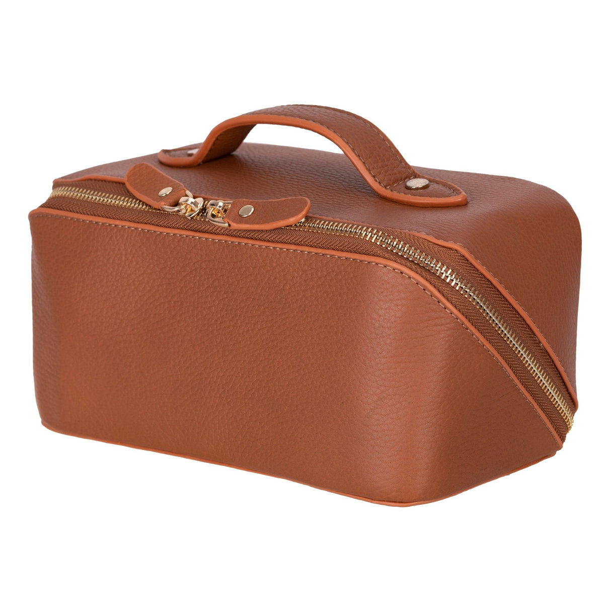 Haines Leather Cosmetic Bag – Stylish & Durable Makeup Bag for Travel