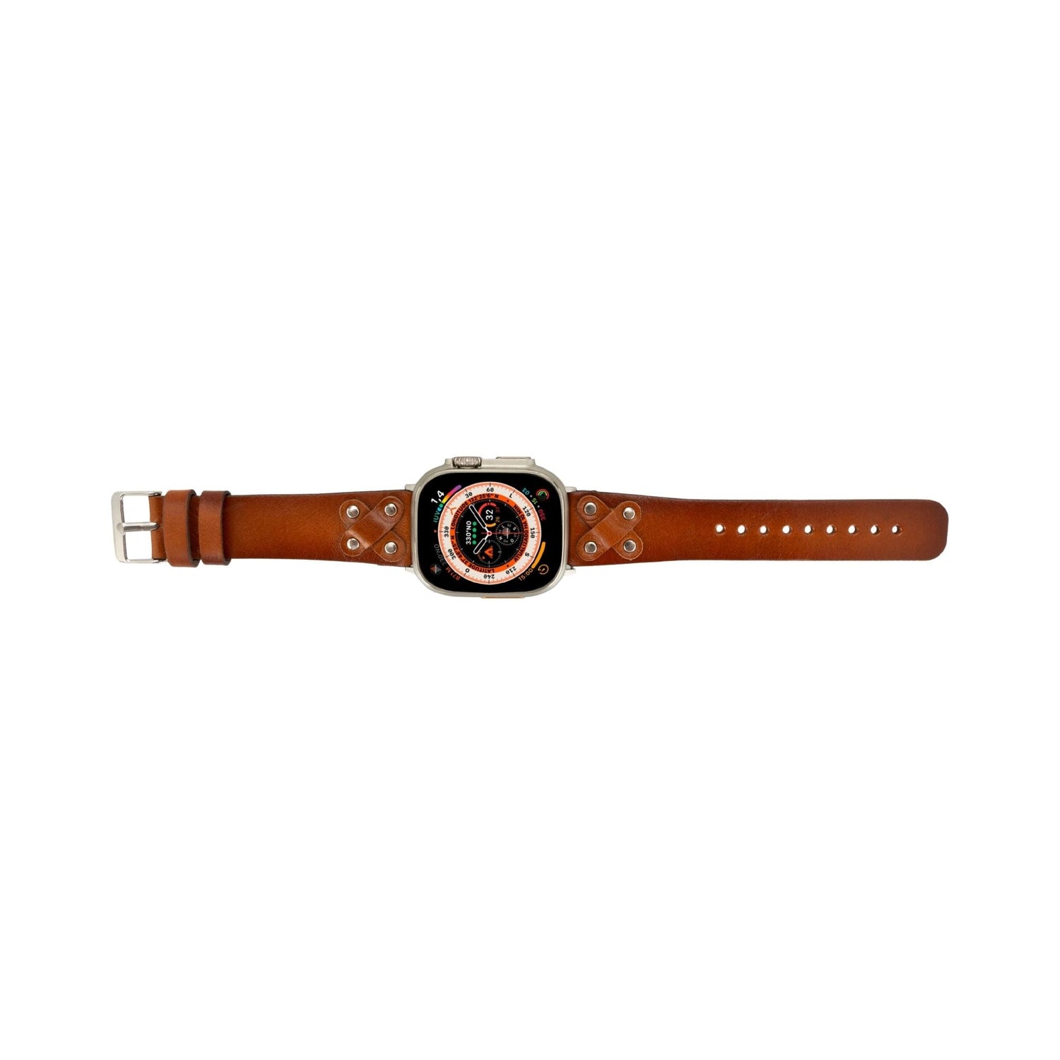 Hulett Leather Bands for Apple Watch 9, Ultra 2 & SE