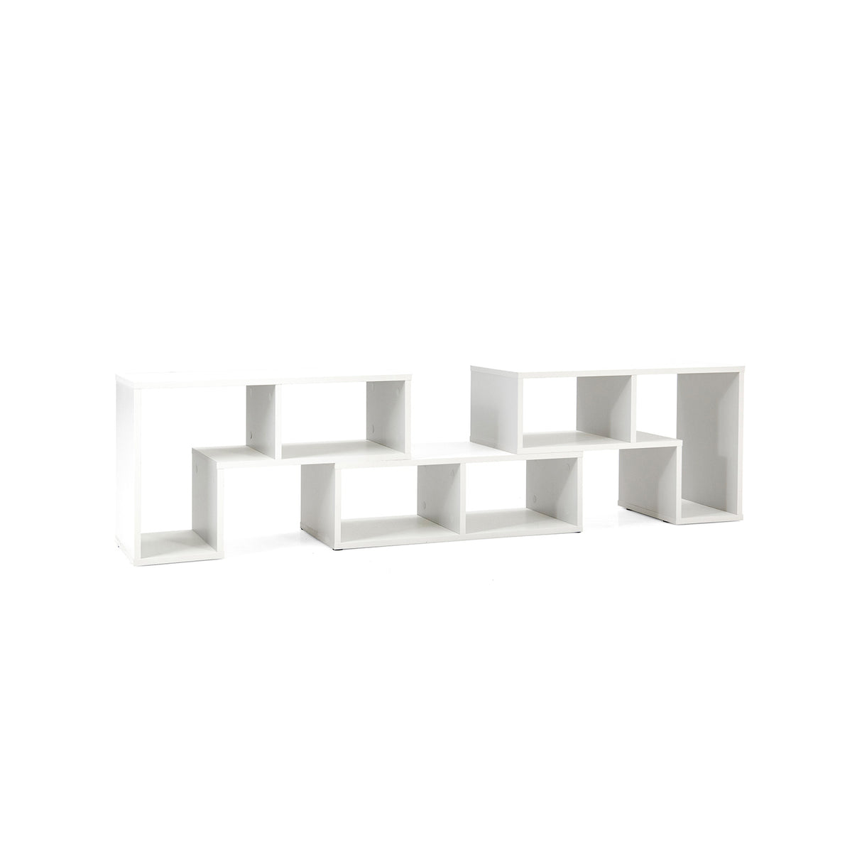 3 Pieces Adjustable TV Stand for TVs up to 65 Inch with Shelves