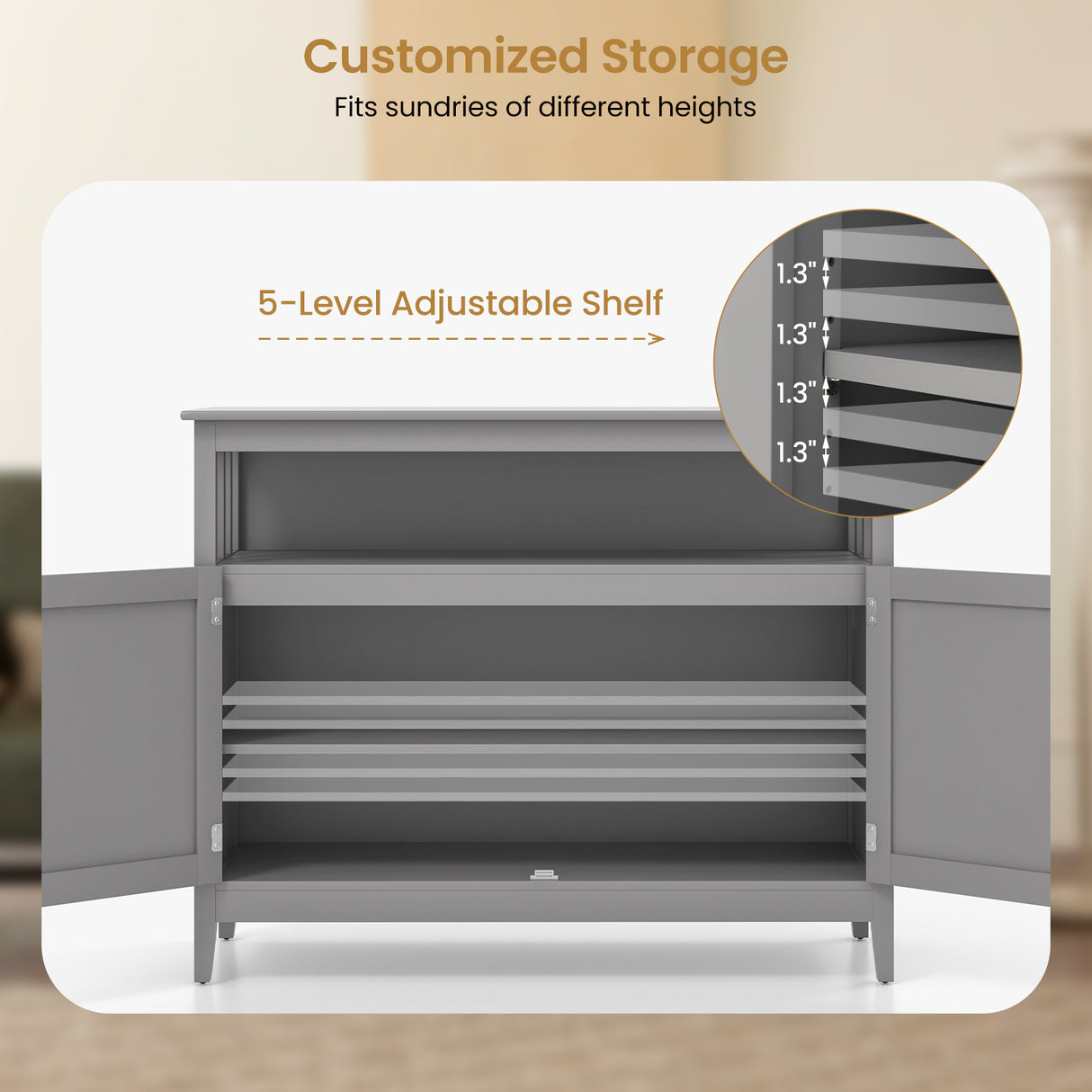 Modern Practical and Beautiful Wooden Kitchen Lockers with Large Storage Space