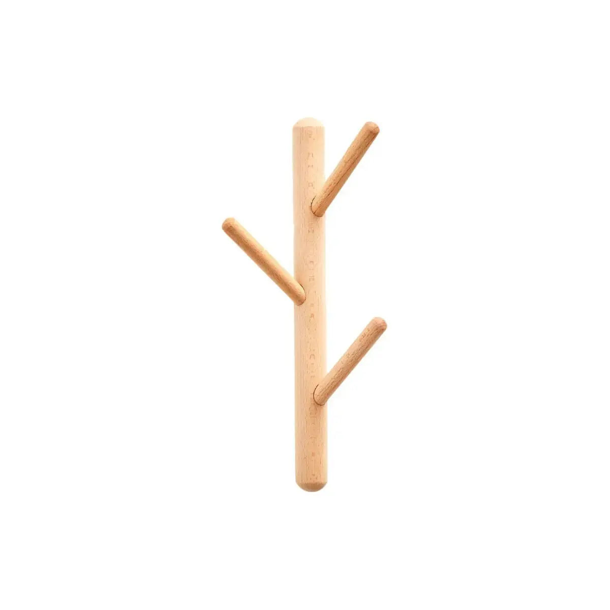 Wood Vertical Coat Rack