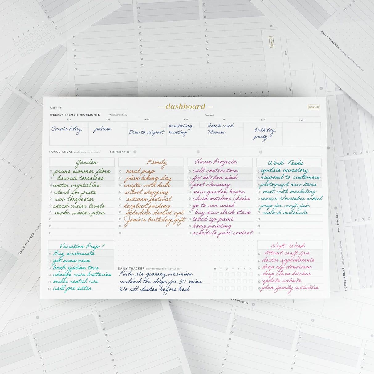 Dashboard Deskpad