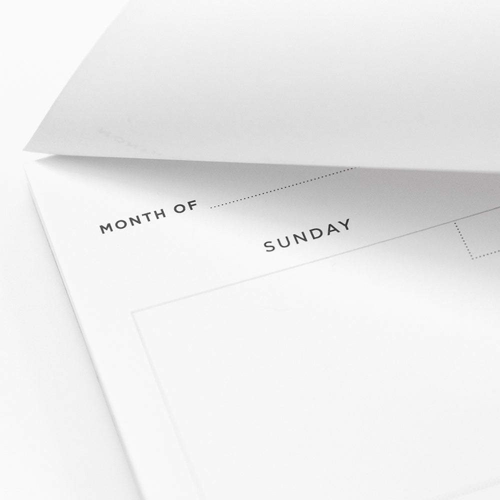 Monthly Calendar Deskpad