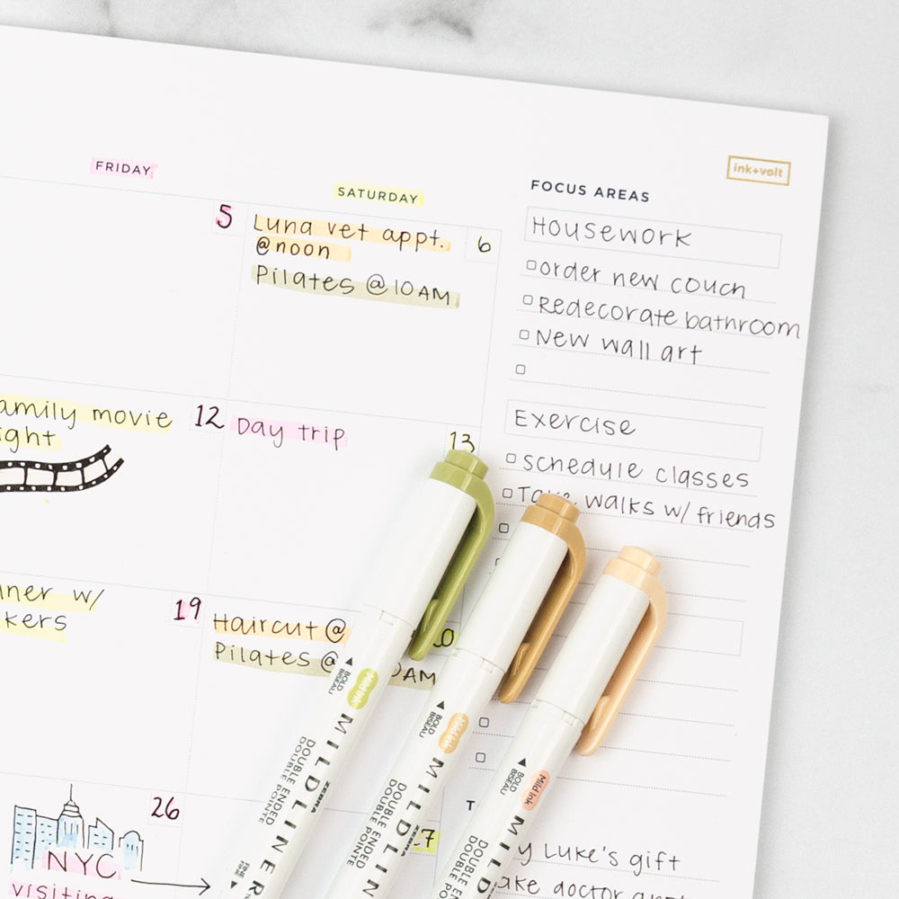 Monthly Calendar Deskpad