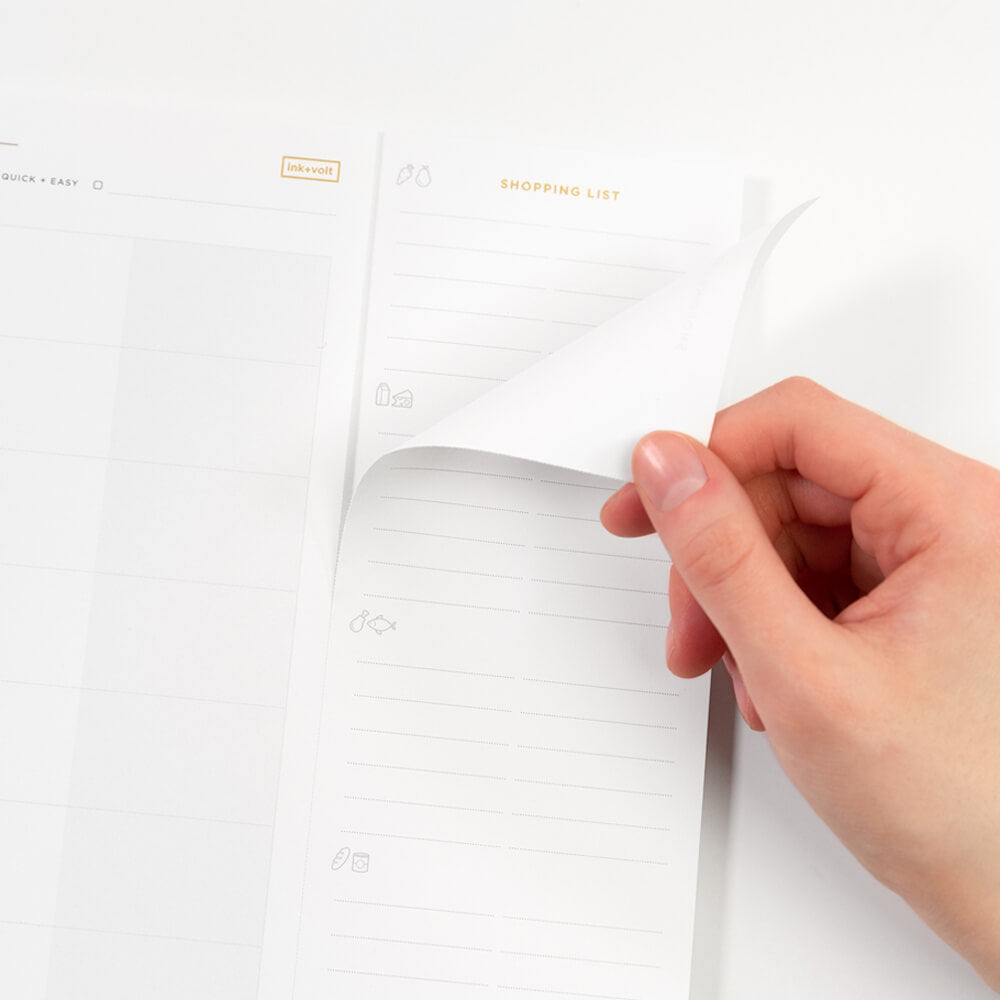 Meal Planning Pad