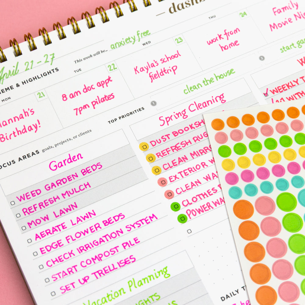 Dashboard Spiral Deskpad