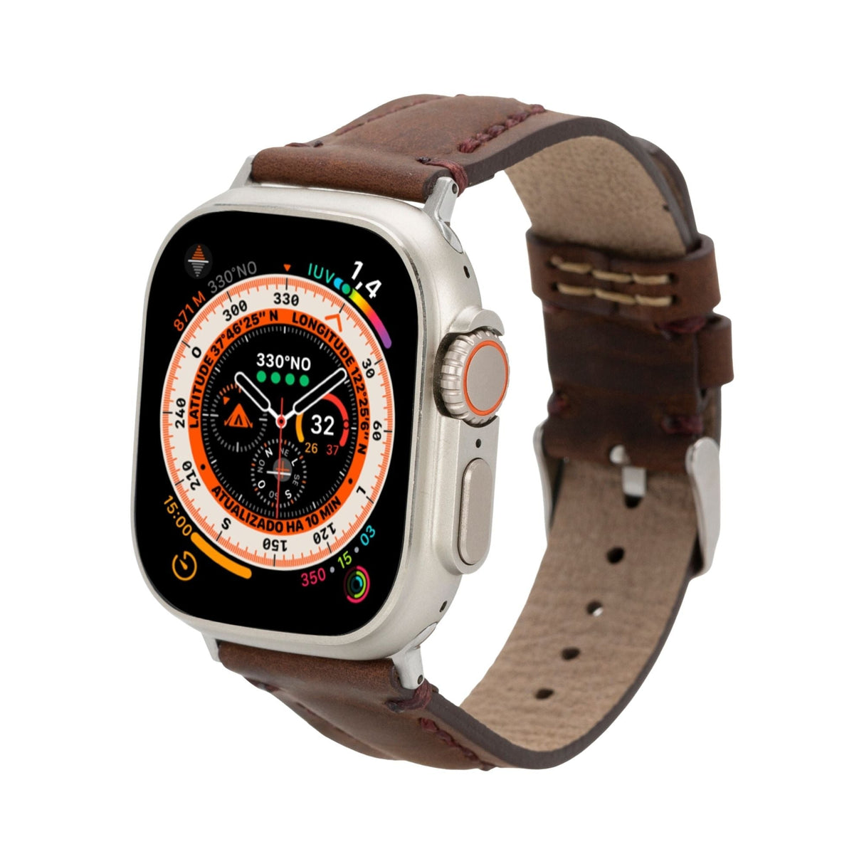 Jeffrey Leather Bands for Apple Watch 9, Ultra 2 & SE
