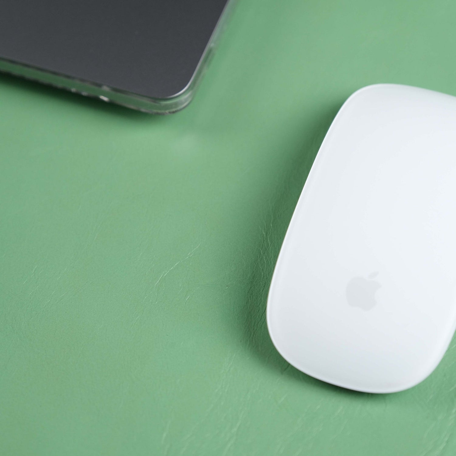 Jersey Green Leather Desk Pad for Office and Home