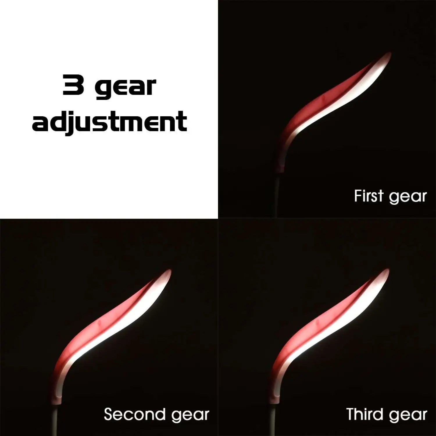 LED Table Lamp for Office Desk or Nightstand with Touch Control Light