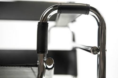 Marcel Breuer Wassily Chair - Black Leather