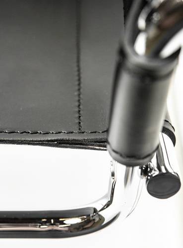 Marcel Breuer Wassily Chair - Black Leather