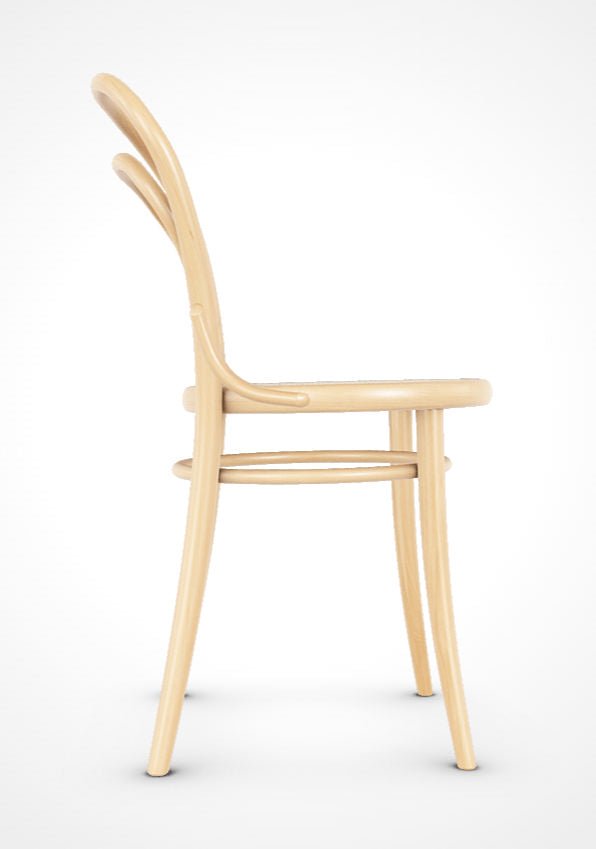 Michael Thonet No. 14 Bentwood Chair by Ton - Natural Beechwood / Cane Seat