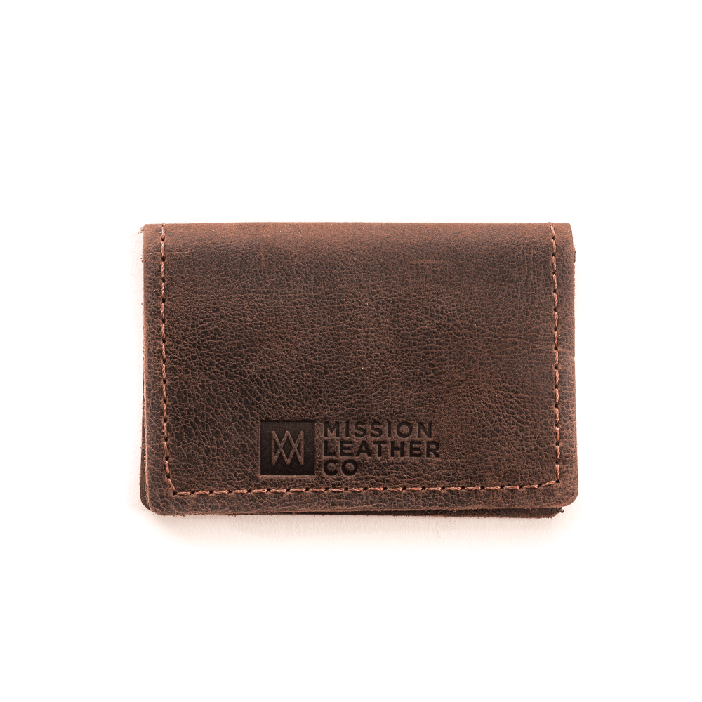 Leather Bifold Card Holder