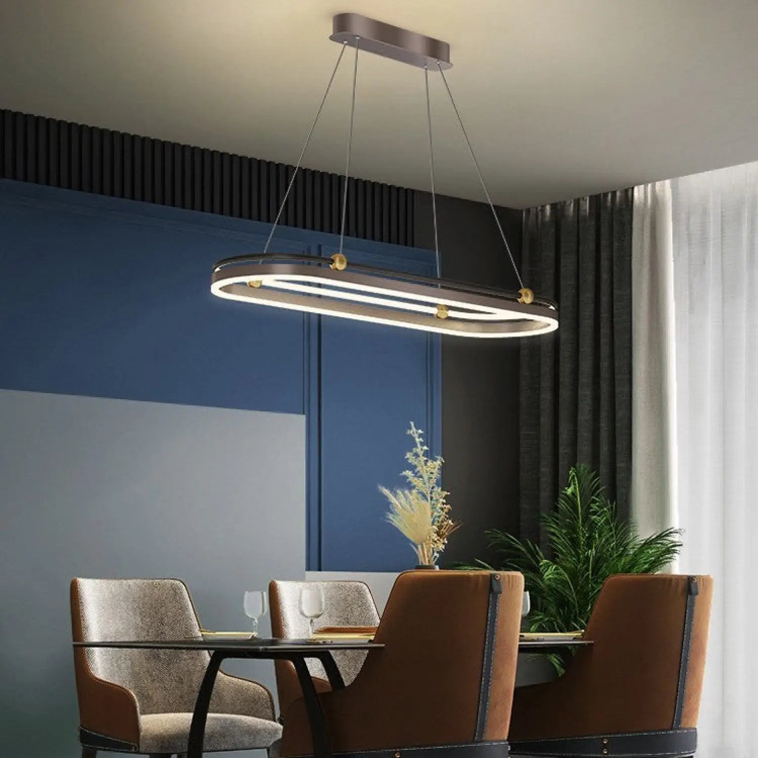 Modern Chandelier Light for Dining Room Table and Bar with Artistic Style