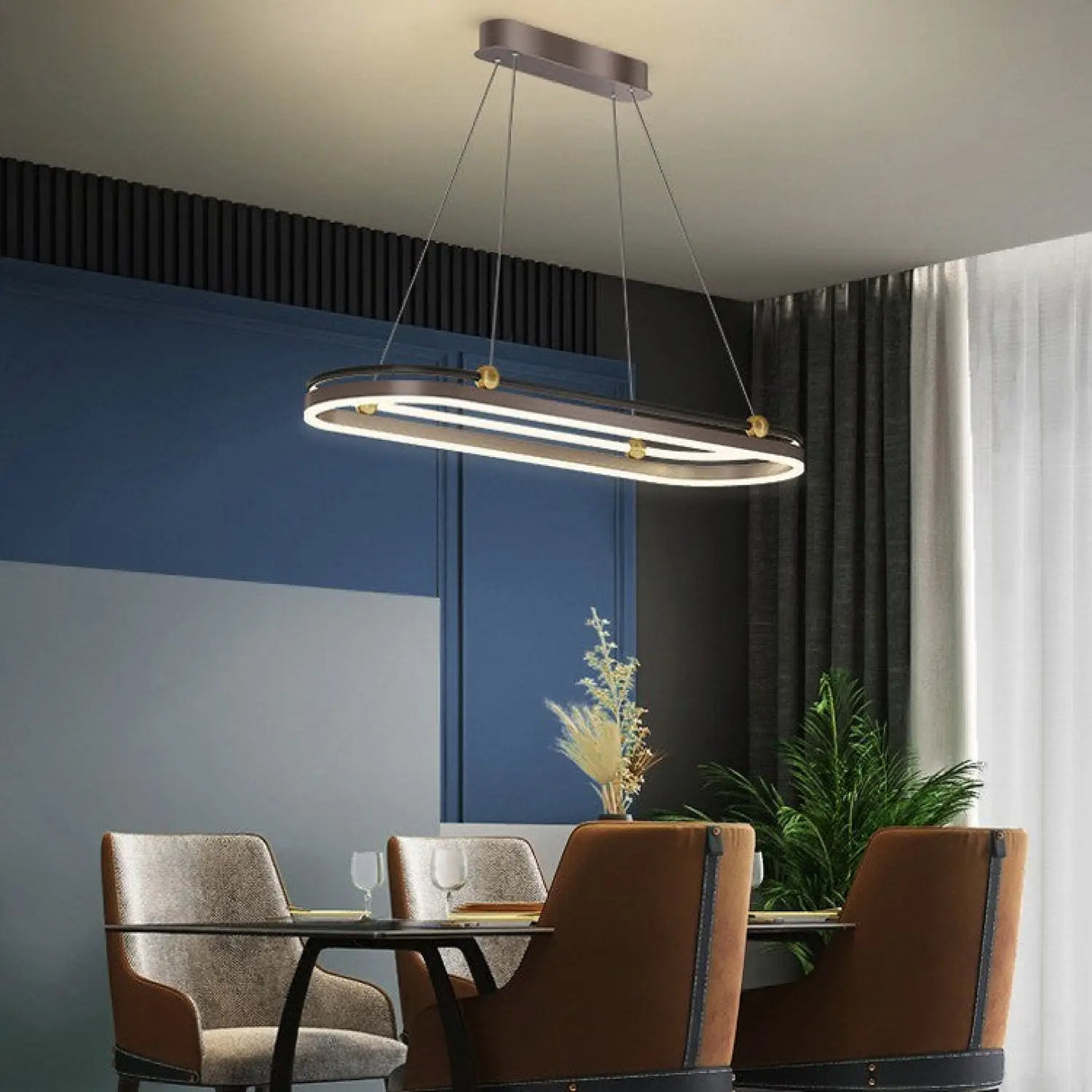 Modern Chandelier Light for Dining Room Table and Bar with Artistic Style