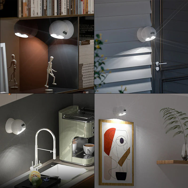 2 Pack 500 Lumens Motion Sensor Night Light