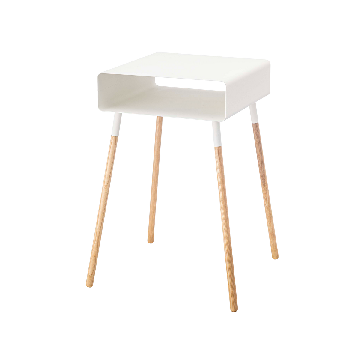 Storage Table - Tall (23" H) - Steel + Wood