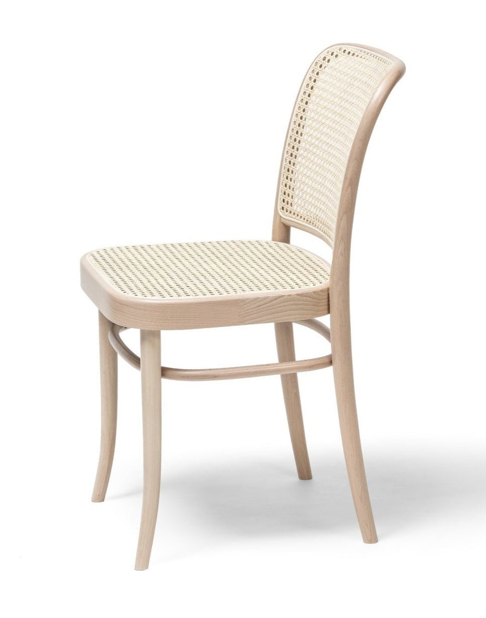 No. 811 Bentwood Chair by Ton-Natural Beech-Cane Seat/Cane Back
