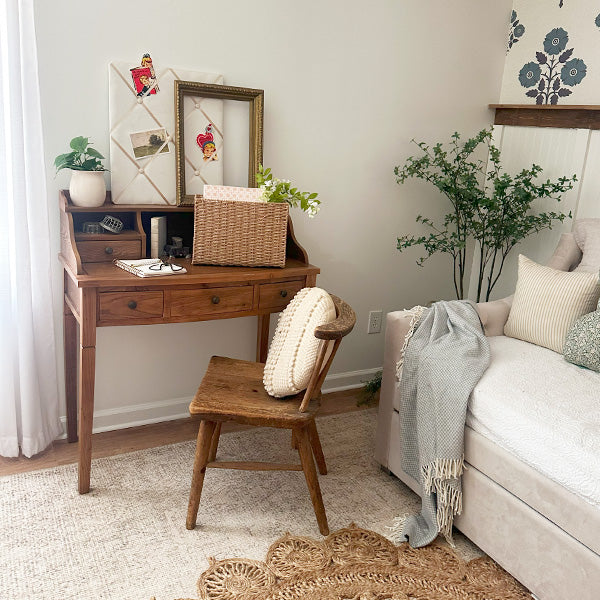 Woven Hanging File Basket